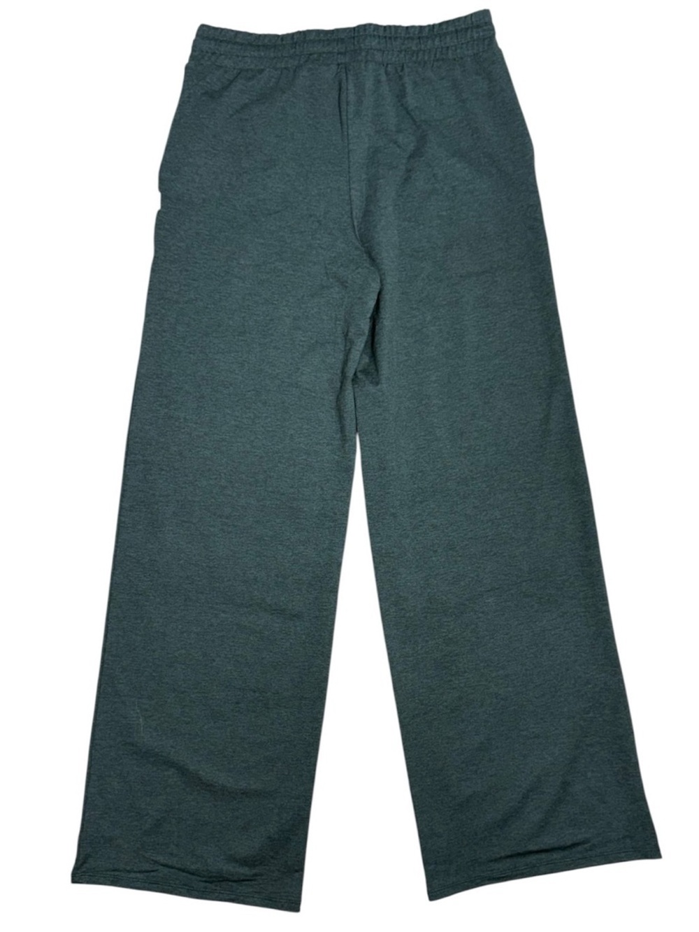 Vuori Halo Essential Wideleg Pants Hemlock Heather Green DreamKnit Size M NWT - Picture 3 of 4